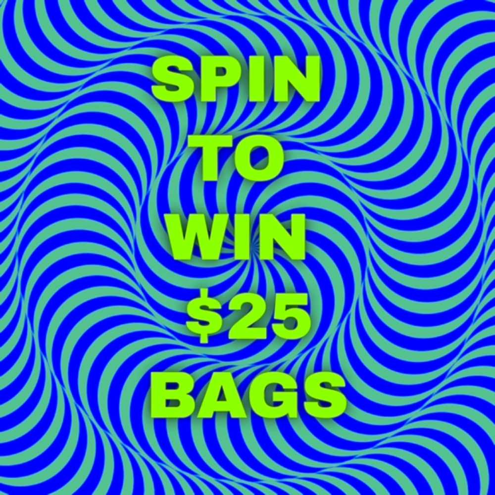 🎯SPIN TO WIN $25 BAGS🎯